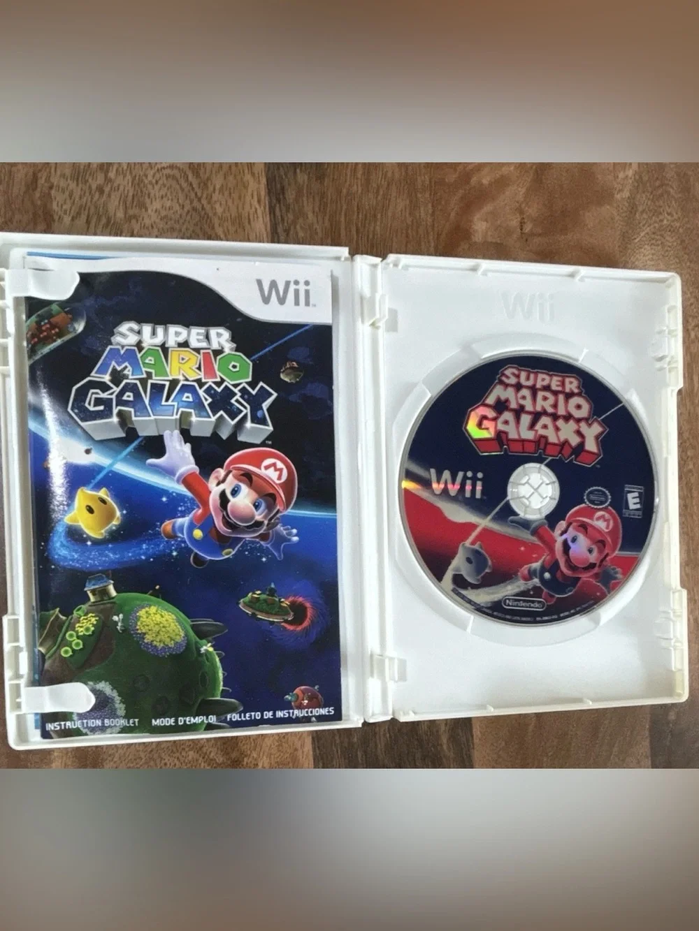 Nintendo Super Mario Galaxy Nintendo Wii Game Complete w/ Manual E Rated Tested